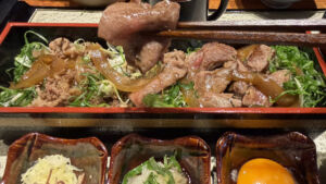 牛カツ京都勝牛 京都の四条烏丸 朝食メニュー