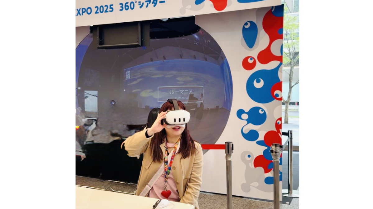 大阪・関西万博 メモリアルキャラバン 未来につなぐ万博展 VRゴーグル