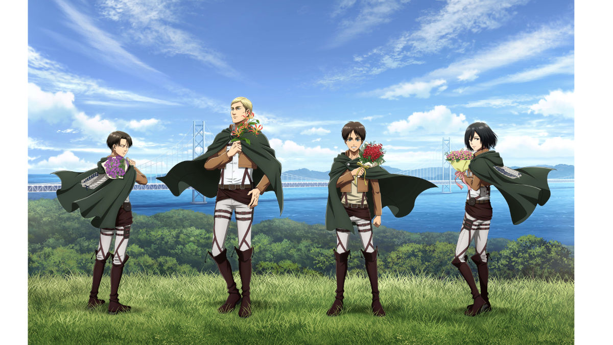 ニジゲンノモリ 進撃の巨人 昼イベント