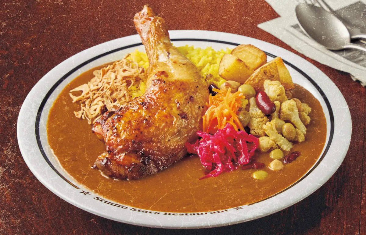 チキンレッグカレー・プレート