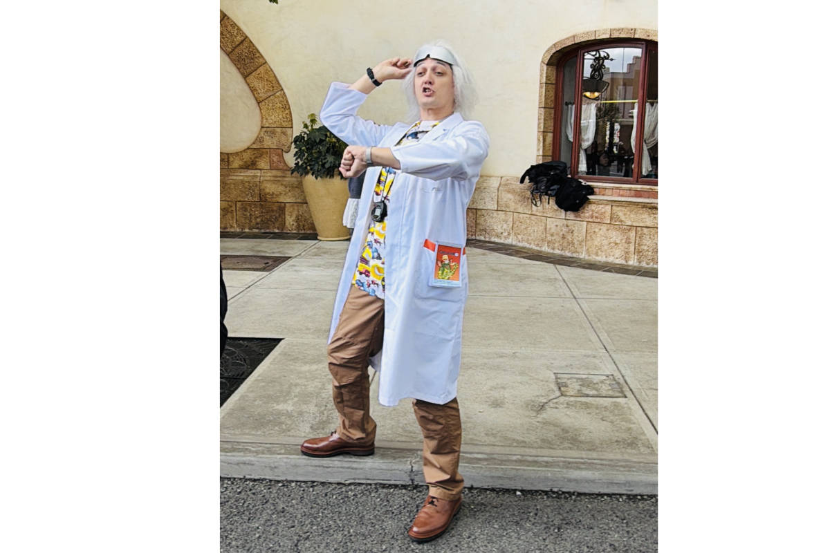 バック・トゥ・ザ・フューチャーのドク USJ グリーティング