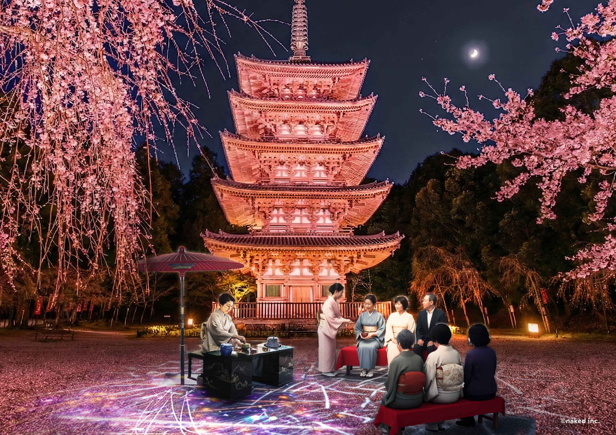 醍醐寺　夜桜ライトアップ2026