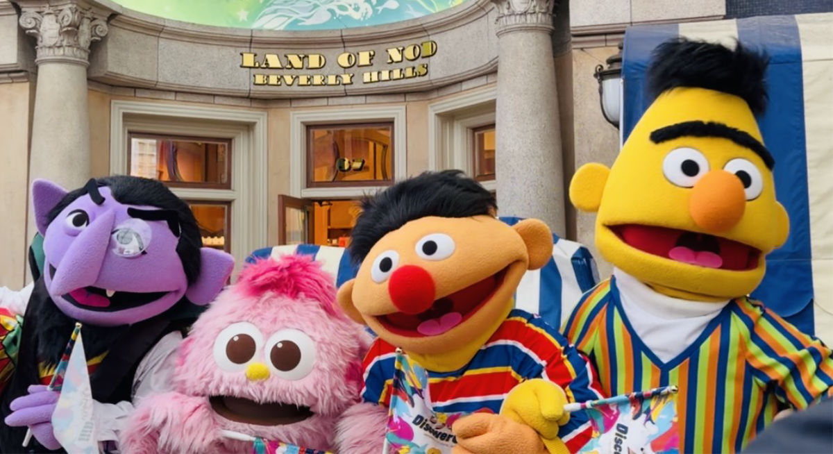 USJ25周年 カウント伯爵、モッピー、アニー、バート