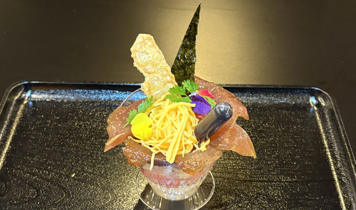 まぐろのパフェ