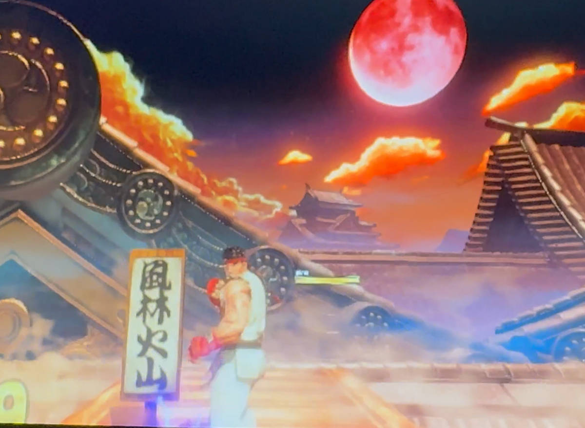 ストーリーファイター2 朱雀城 リュウのステージ