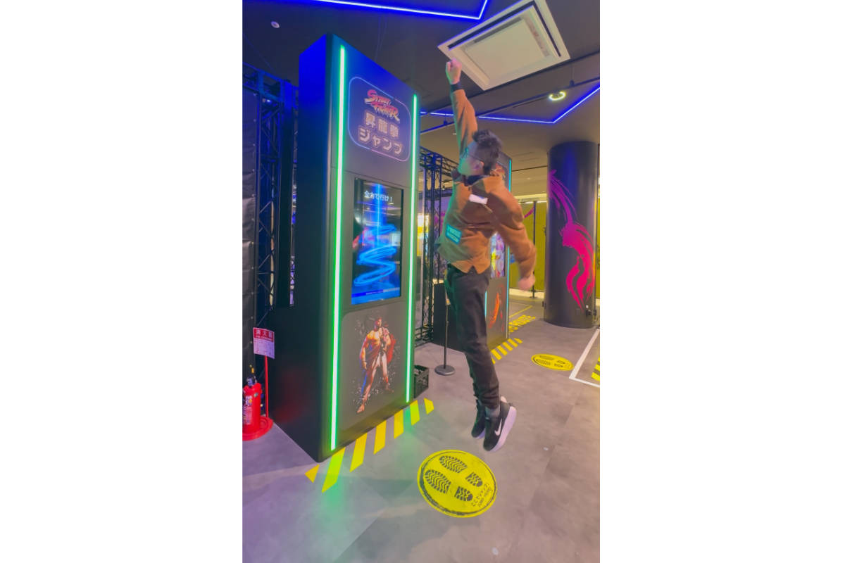 昇龍拳ジャンプ