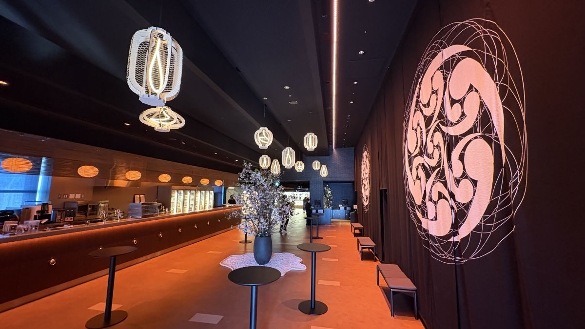 DRUM TAO 京都 ロビー