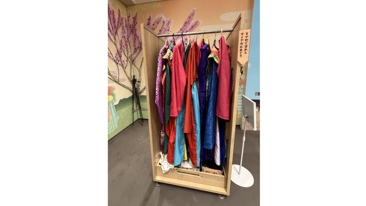 無料で古代衣装の体験