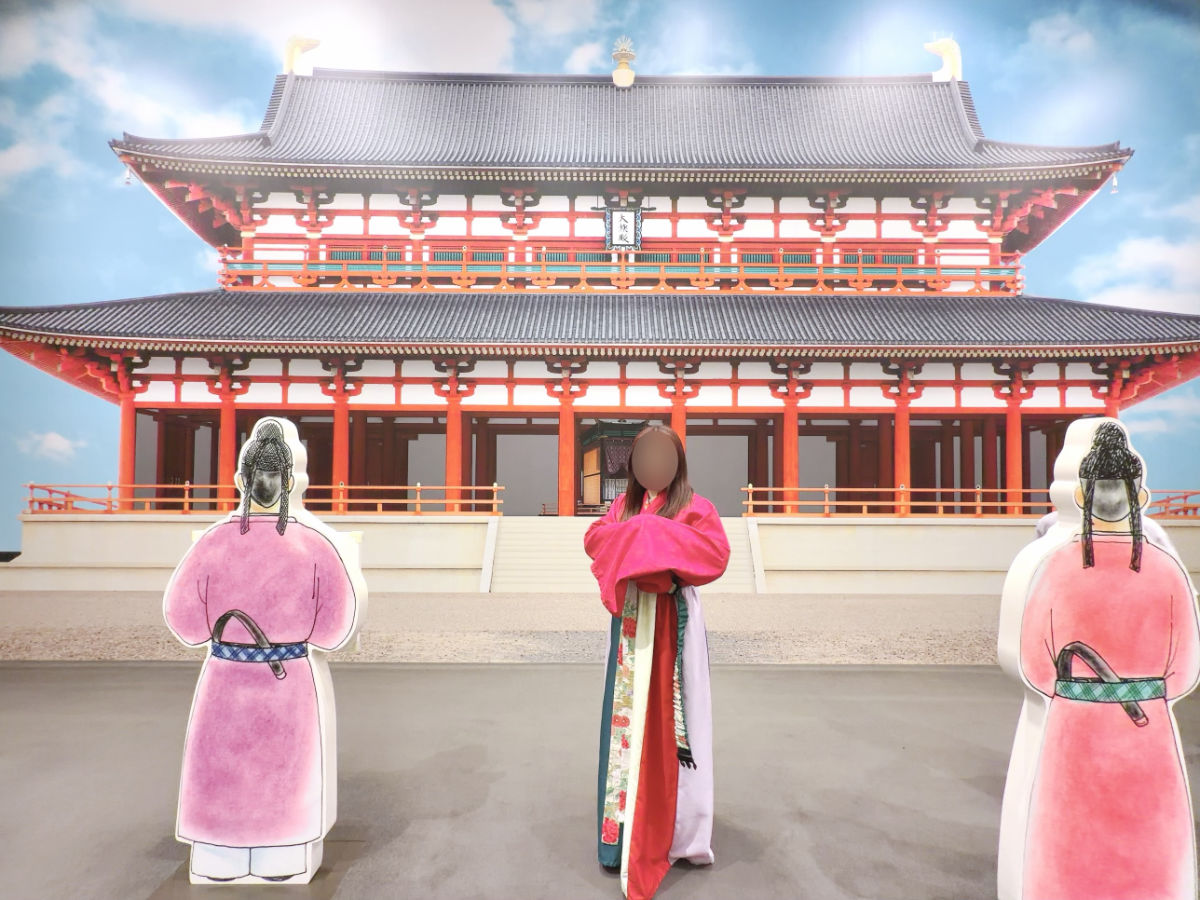 無料で古代衣装の体験