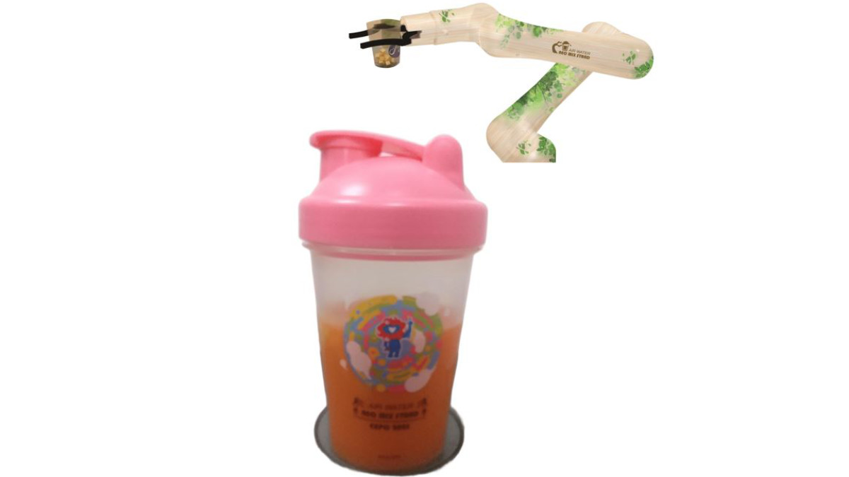 ロボットが作るスムージー