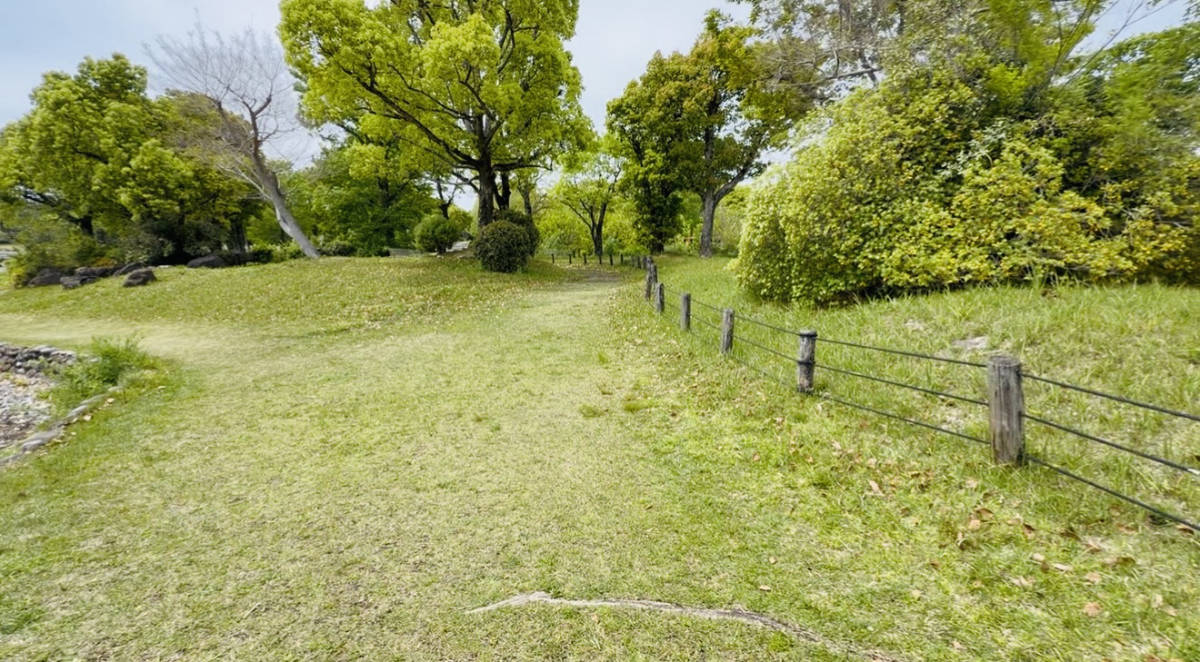 万博公園の自然豊かな景色
