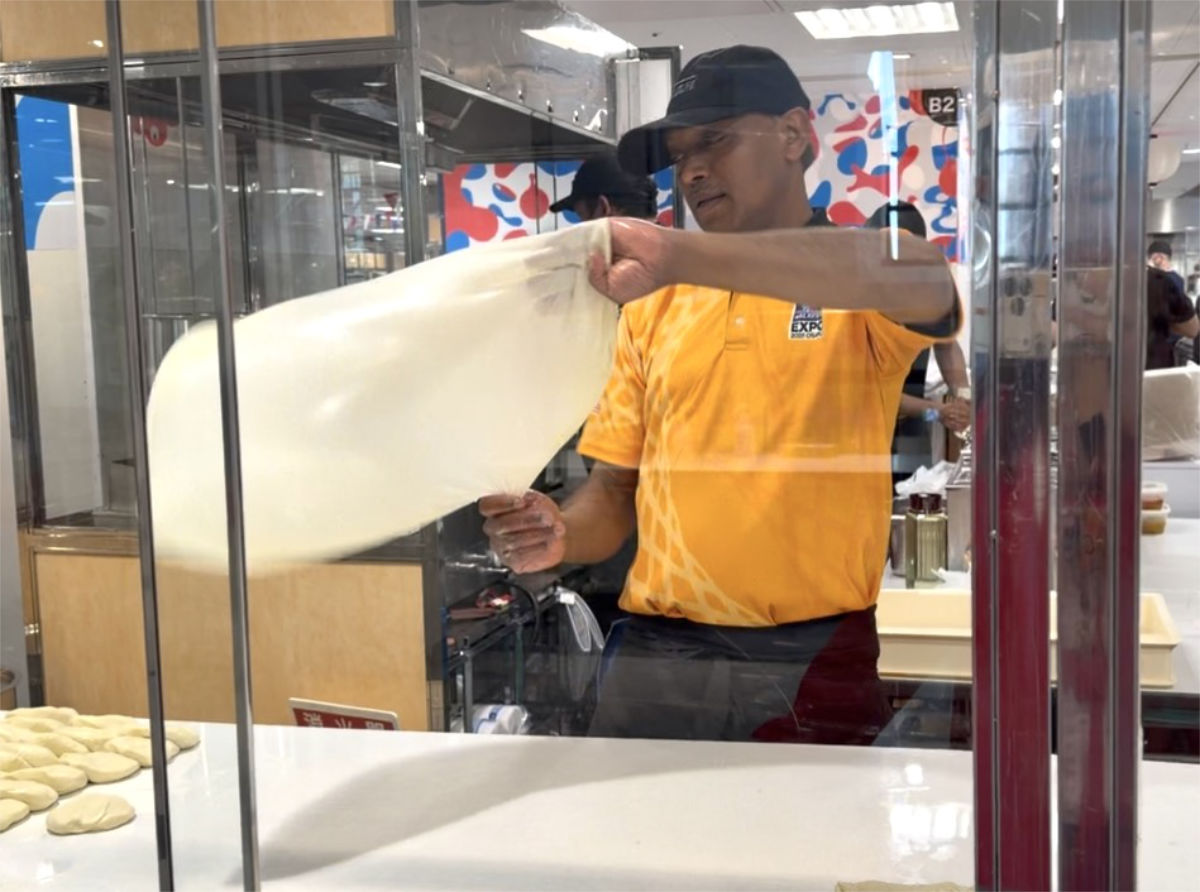 マレーシアのロティはライブ感