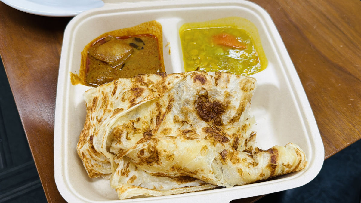 マレーシアのロティはライブ感