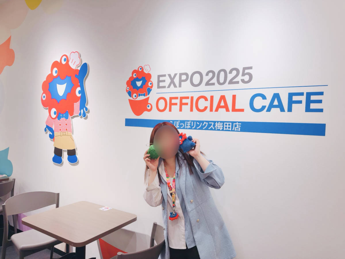 EXPO 2025 OFFICIAL CAFE（らぽっぽ リンクス梅田店）