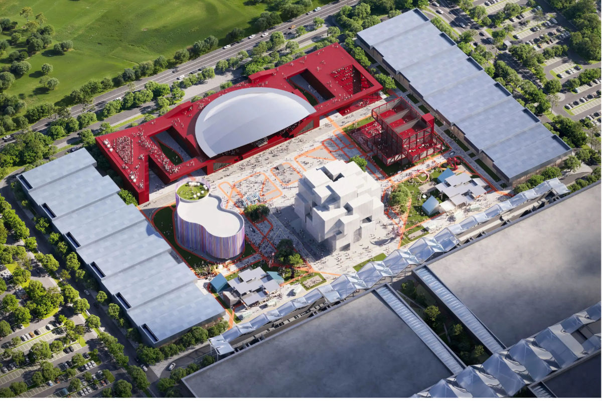 ベオグラード万博　会場