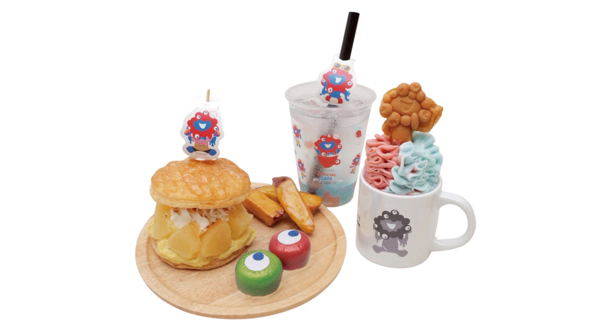 ミャクミャクスイーツプレート
