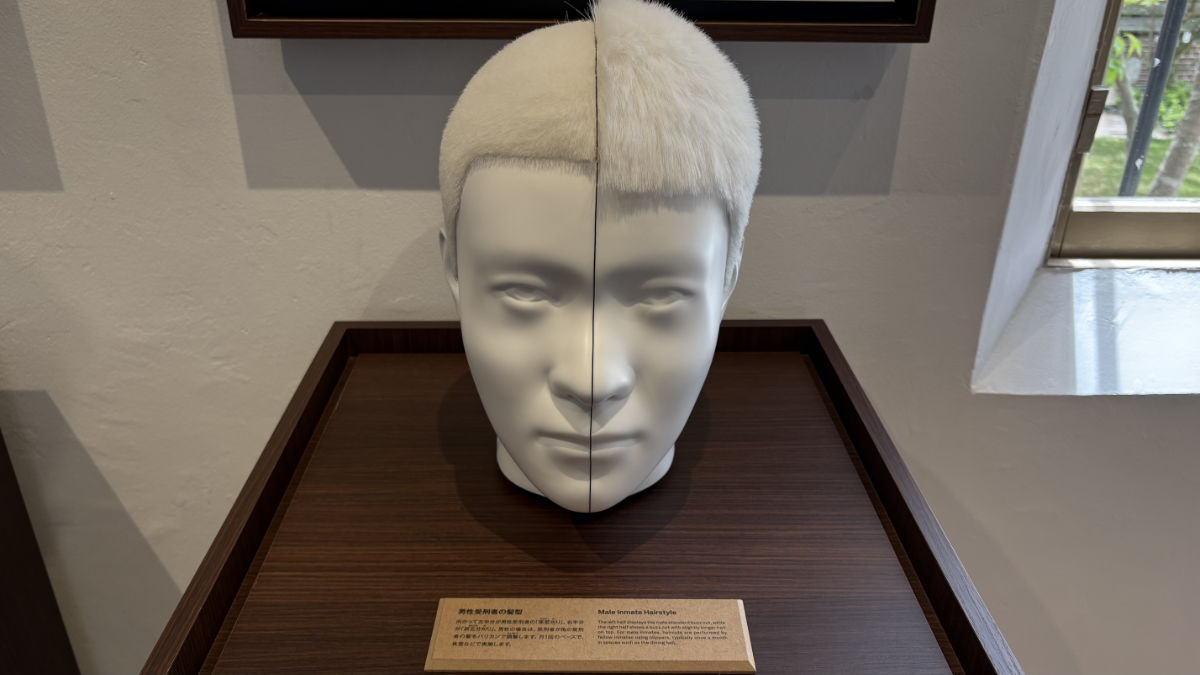 男性受刑者の髪型