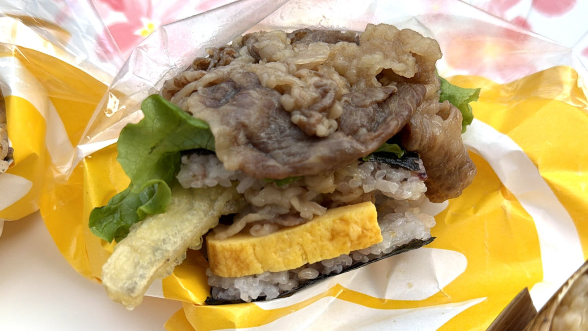 なにわ黒牛　ワンハンド弁当