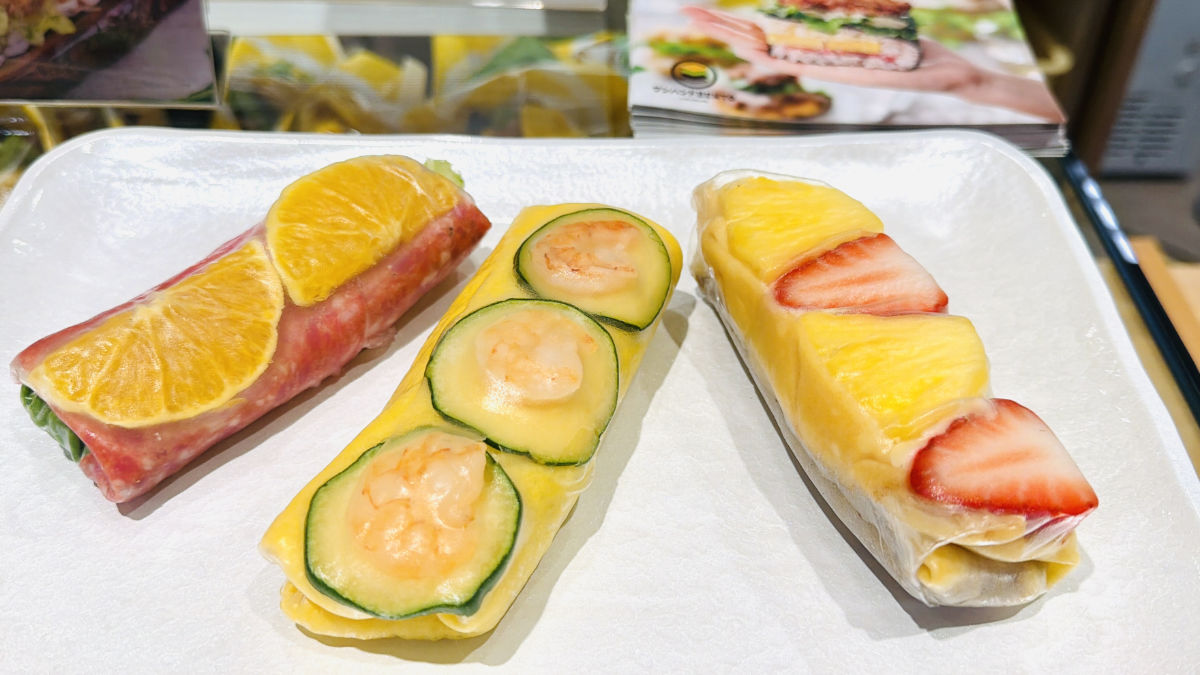 生春巻きスタイルの「ワンハンドBENTO」