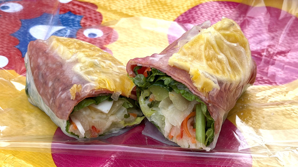 ワンハンドBENTO サラダロール　