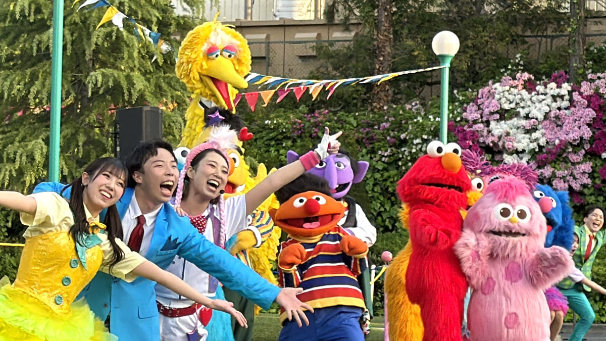 【USJ】たった2日間だけの特別ショー！セサミストリートの仲間たちが大集合