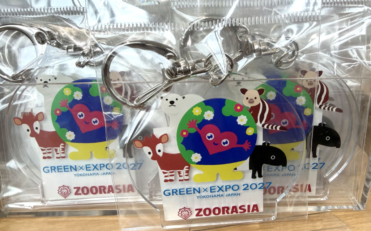 アクリルキーホルダー　トゥンクトゥンクとズーラシアの動物