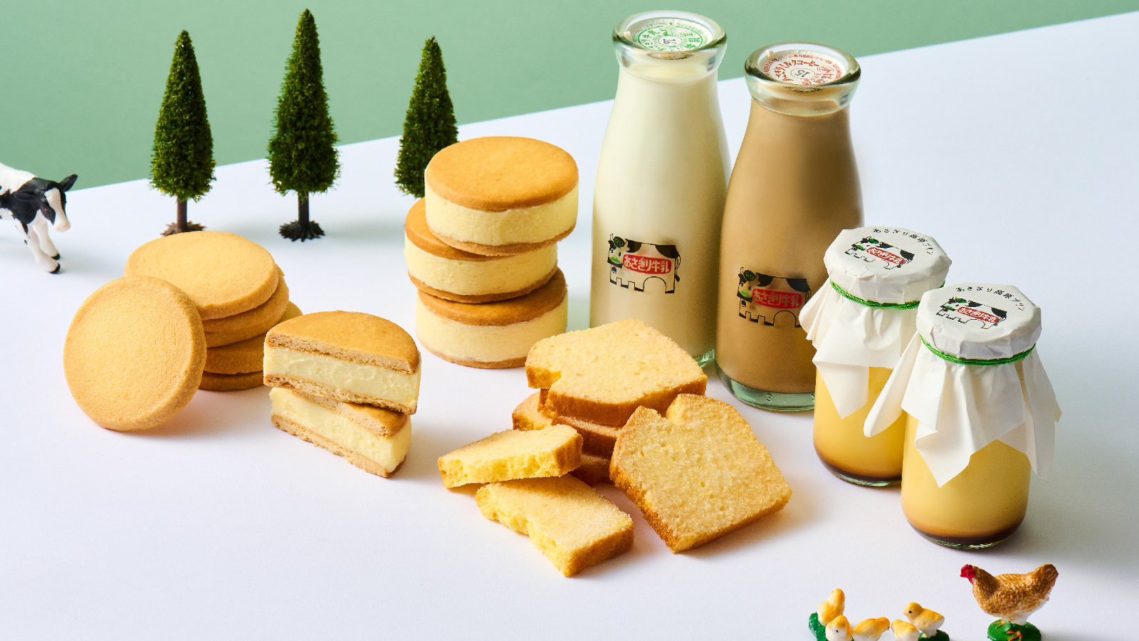 プリンやクリームパンも登場　「あさぎり牛乳」