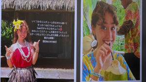 チャモロの伝統的なコスチューム ココナッツ体験