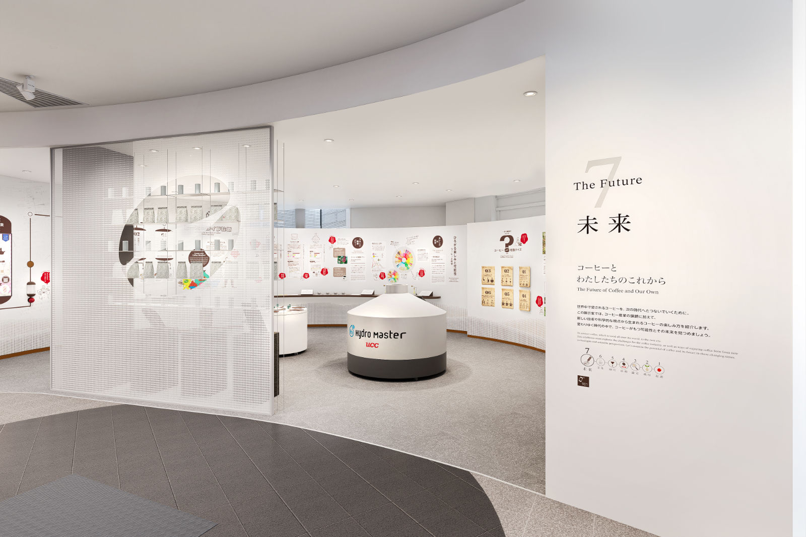 UCCコーヒー博物館　展示内容