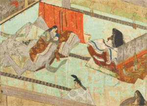 重要文化財 紫式部日記絵巻断簡 鎌倉時代・13世紀 東京国立博物館蔵
