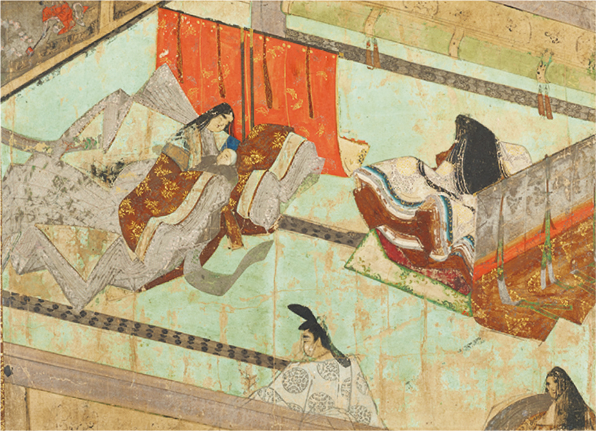 重要文化財　紫式部日記絵巻断簡　鎌倉時代・13世紀　東京国立博物館蔵
