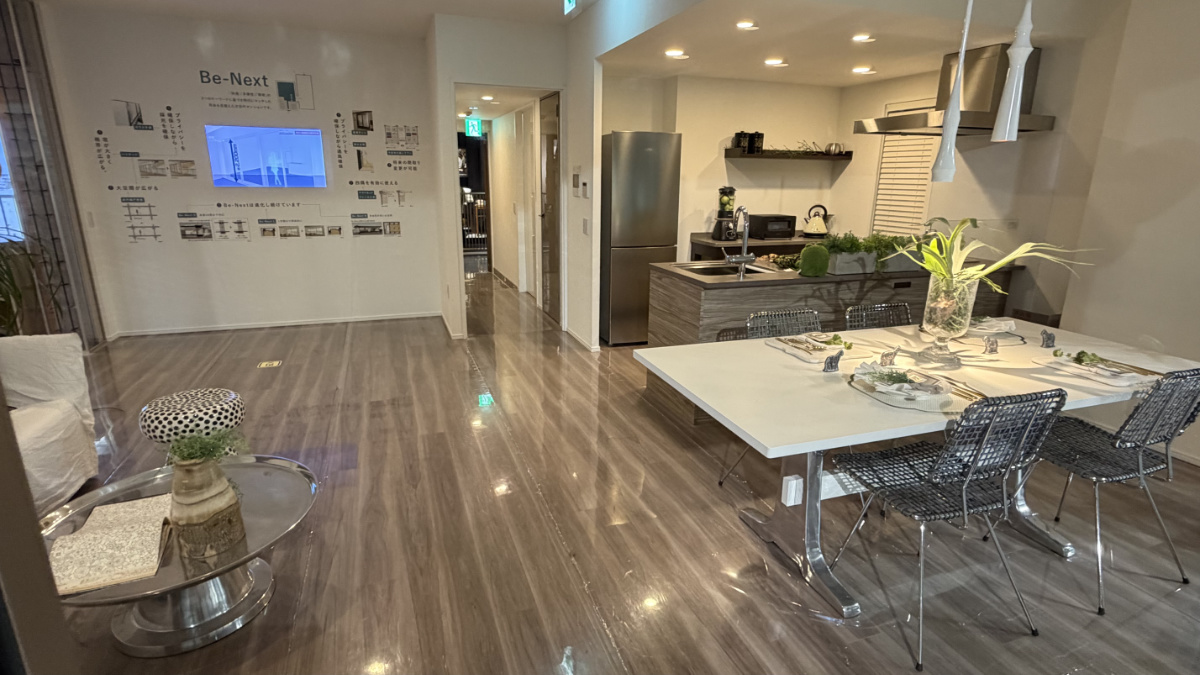 昭和の団地を再現した部屋