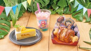 「ルフィの肉ー! ラズベリー&塩キャラメルムース」