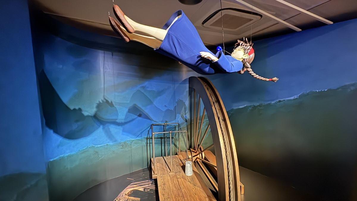 天空の城ラピュタ 落下するシータ