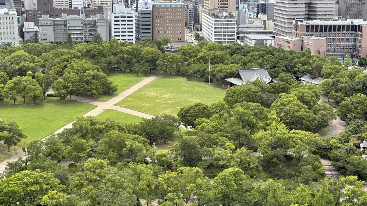 乾櫓、西の丸庭園