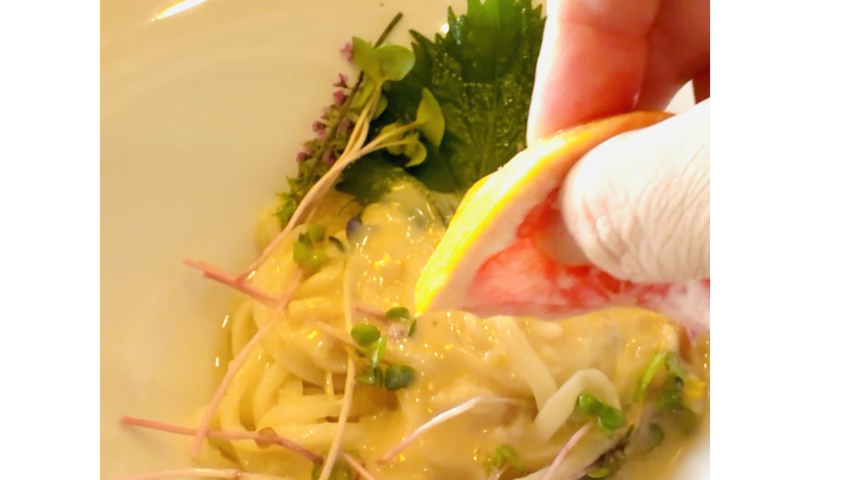 柑橘おろしと白みその冷やしうどん御膳