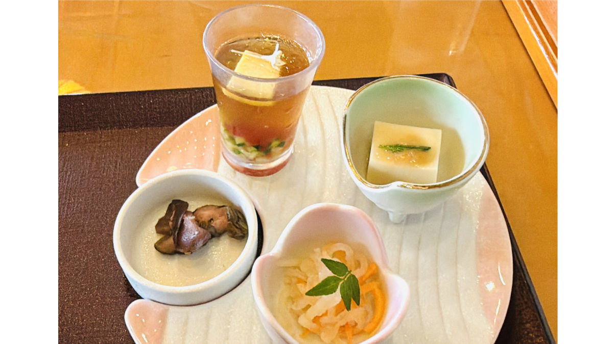 柑橘おろしと白みその冷やしうどん御膳