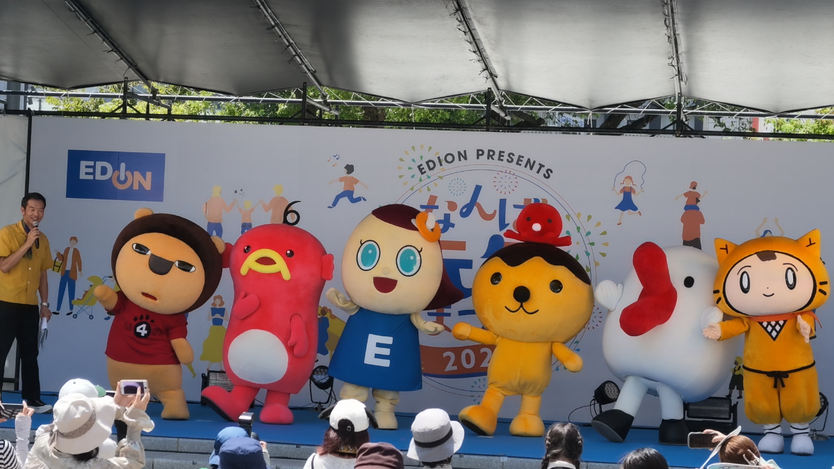 関西テレビ局　キャラクター