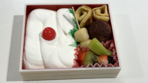 香川「アイスビストロヒライ」日の丸弁当
