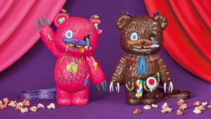 ハミクマ、ハミクマキャンディ ポップコーンバケット