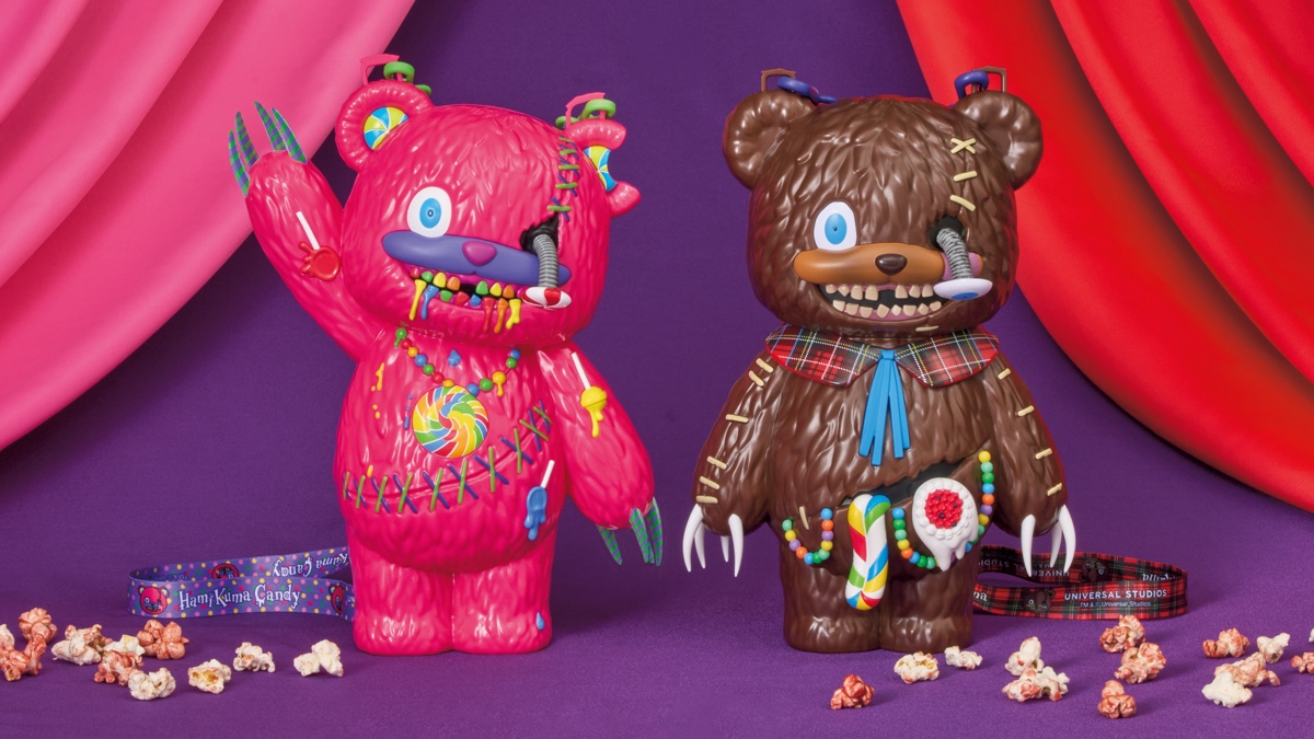 ハミクマ、ハミクマキャンディ ポップコーンバケット