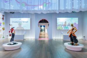「細田守の原点/展」東京会場の『サマーウォーズ』OZ展示エリア