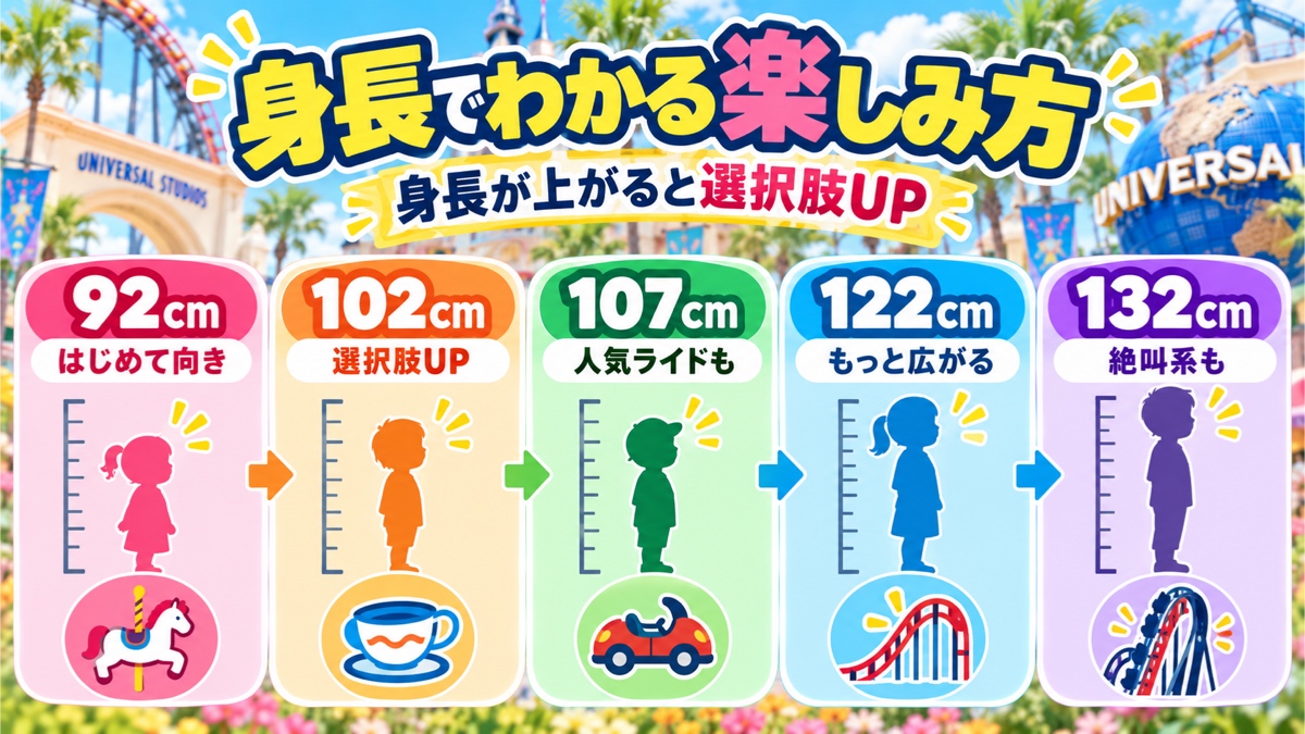 USJ兒童身高限制