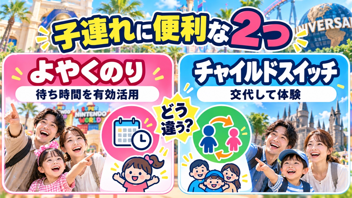 USJよやくのり・チャイルドスイッチ