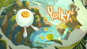 ゲーム「Yolk you」のビジュアル