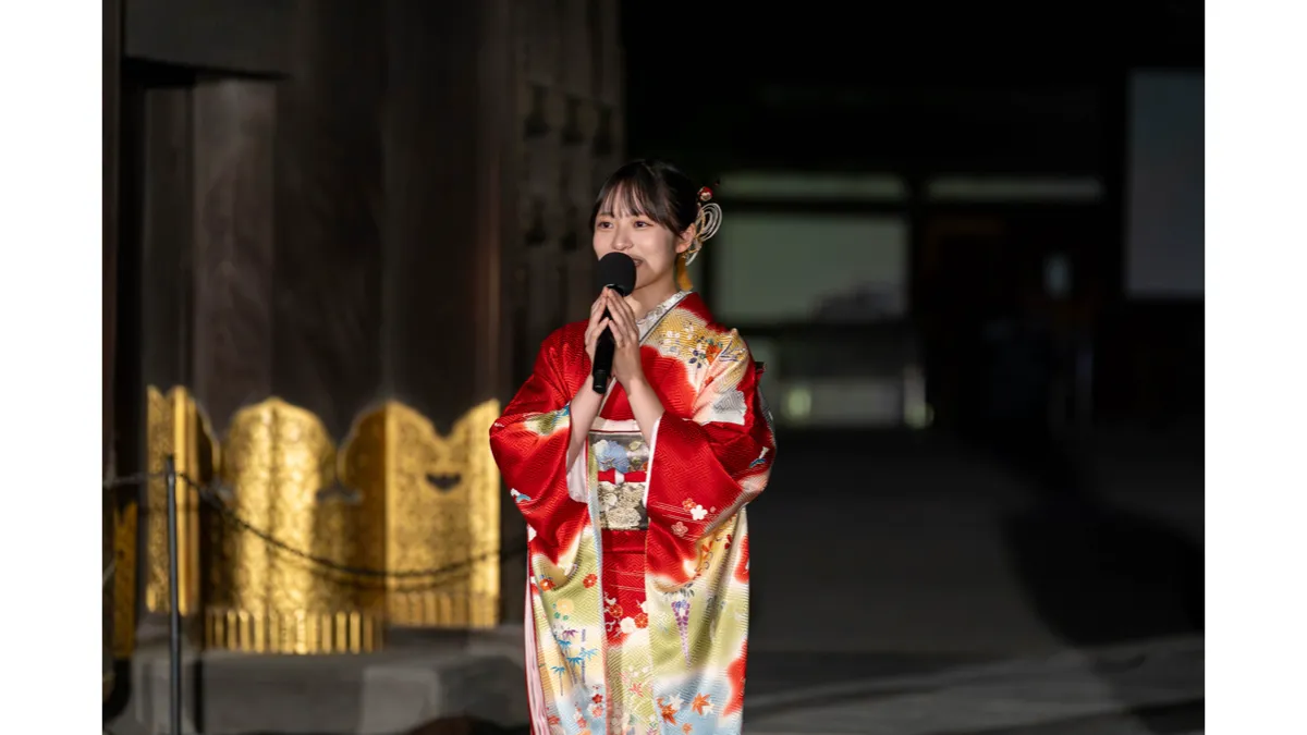 日向坂46・正源司陽子さん　着物
