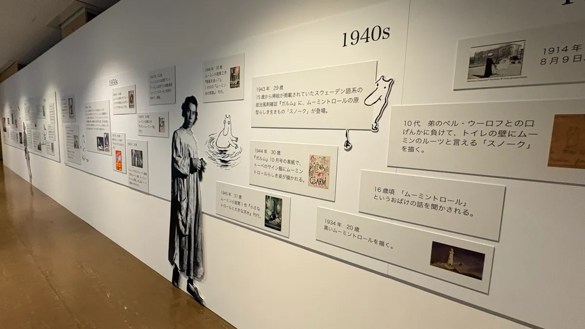 トーベ・ヤンソンの写真と年譜