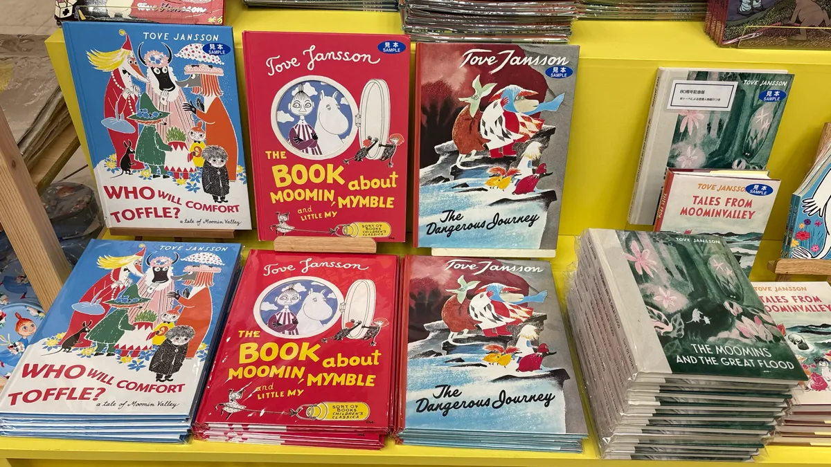 ムーミンの洋書