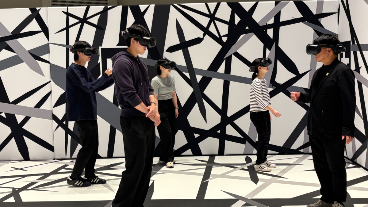 VR体験の様子