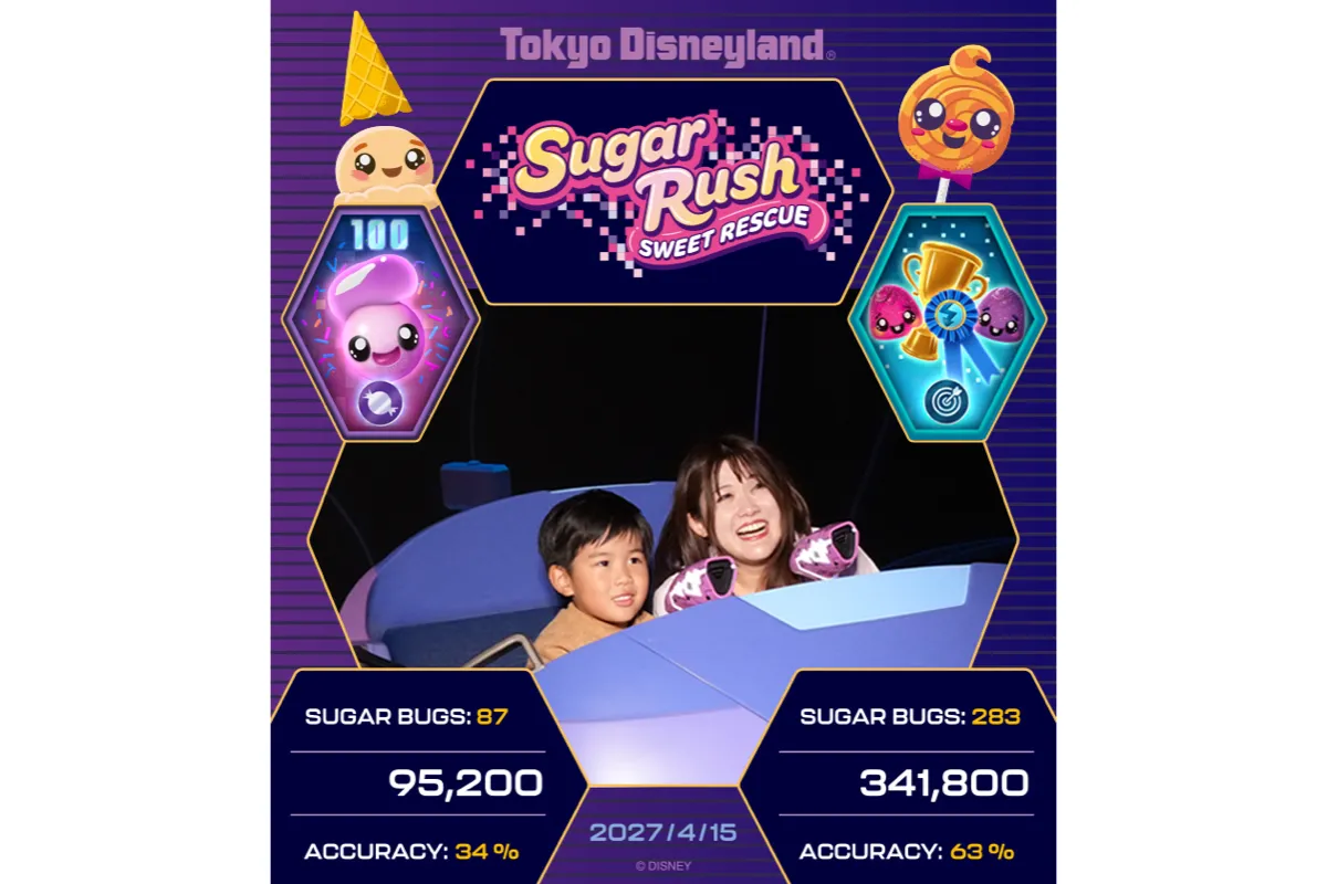 東京迪士尼樂園全新設施 Sugar Rush: Sweet Rescue